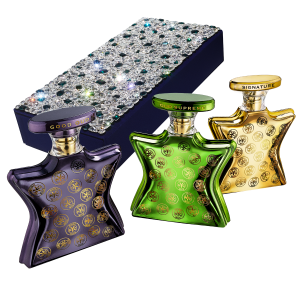 BOND NO. 9 LUXE TRIO OF OUDS IN SWAROVSKI EMERALD & CRYSTAL